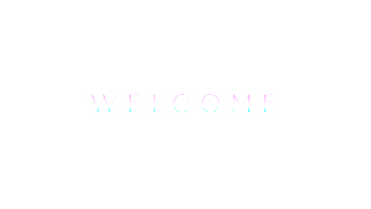 Neon Topo Welcome