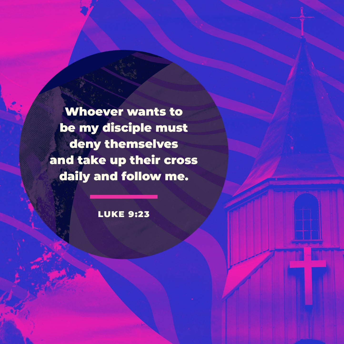 Luke 9:23
