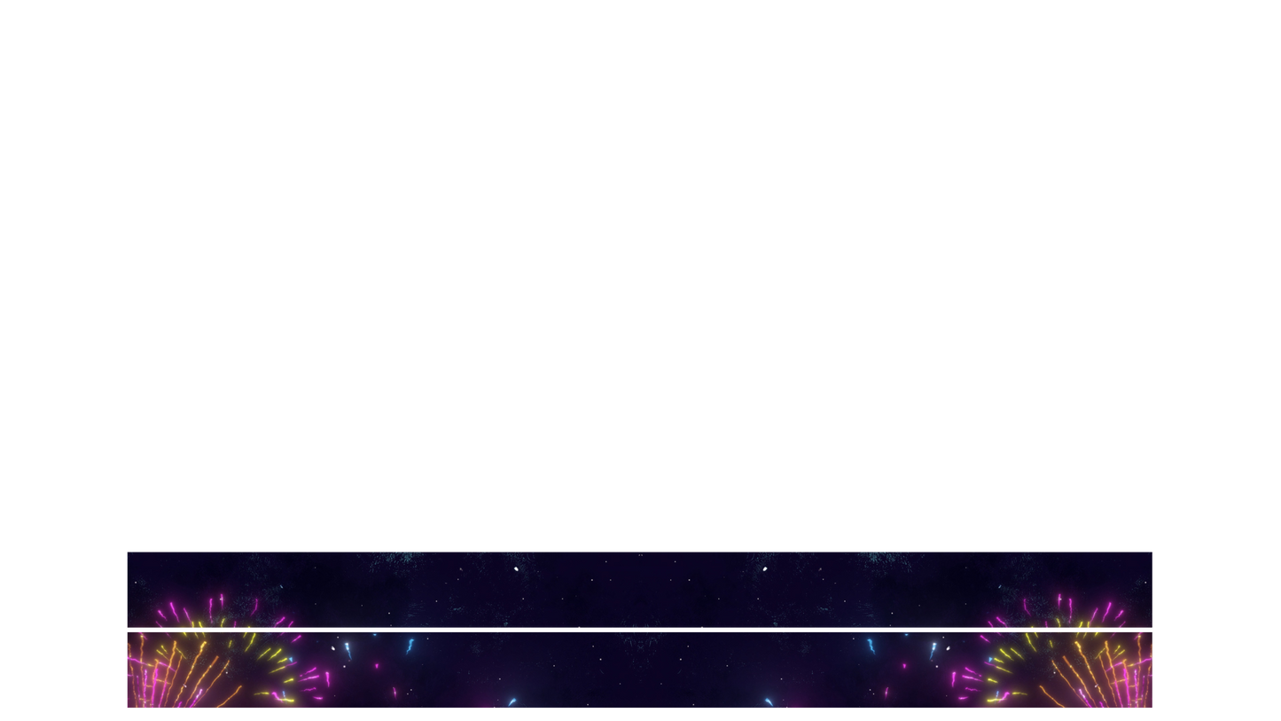 Celebration Sky Lower Third Blank 02