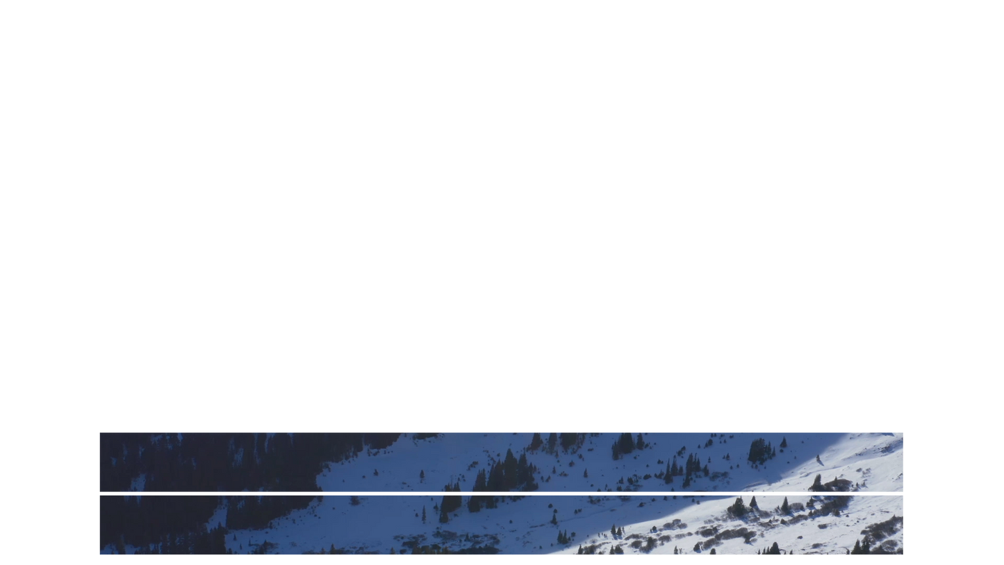 Mountain Snow Lower Third Blank 02