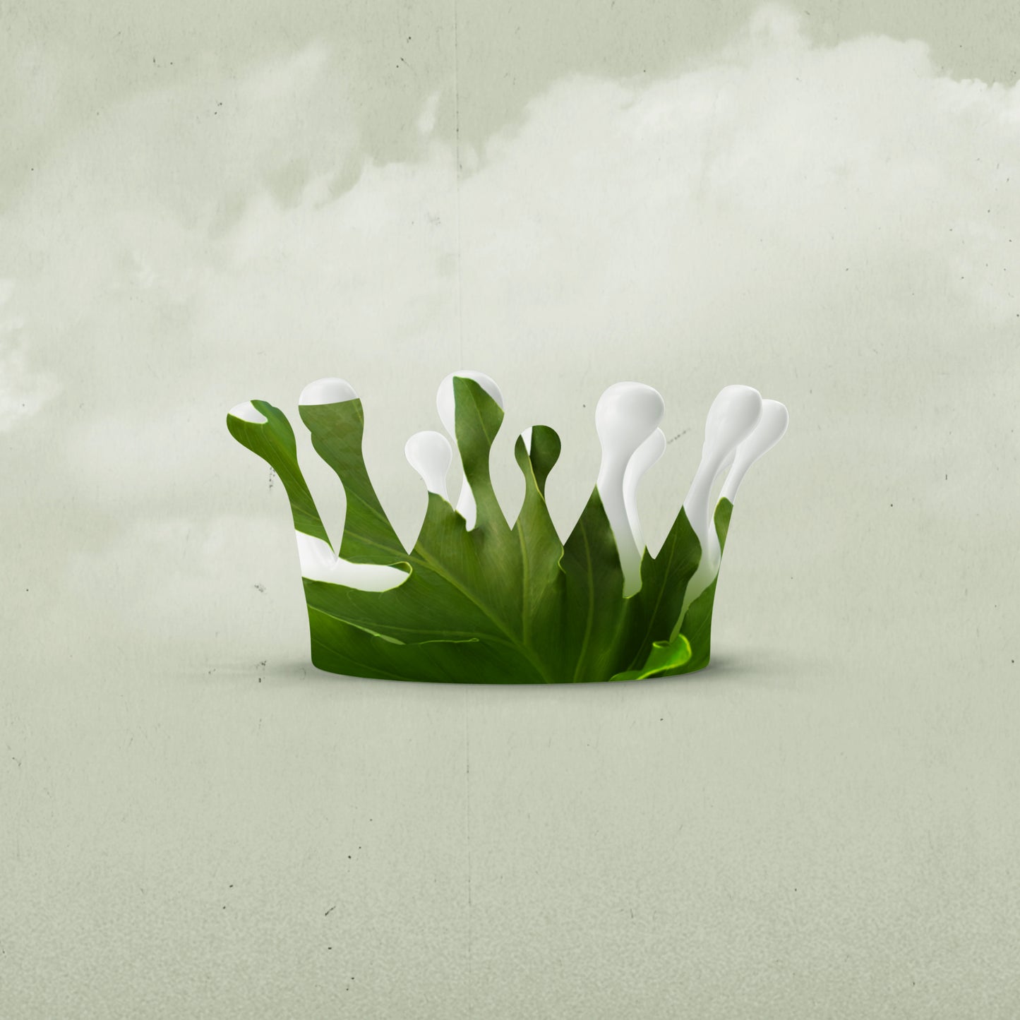 Green Palm Sunday Blank
