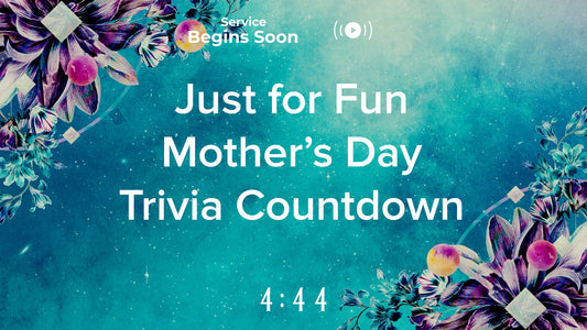 Mothers Day Glam Trivia Countdown