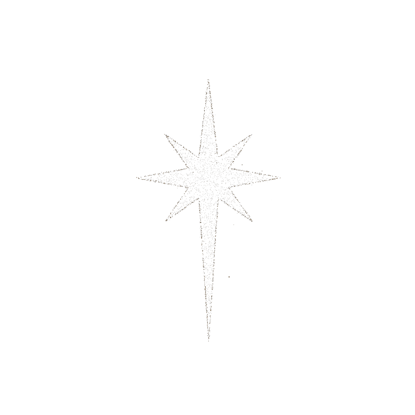 Sparkly Christmas Star
