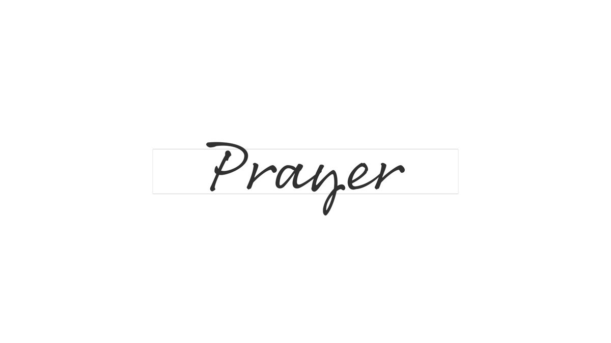 Retro Winter Prayer Transparency