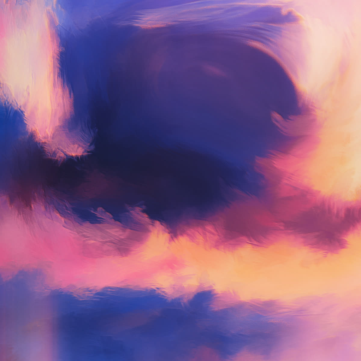 Painted Easter Online Blank