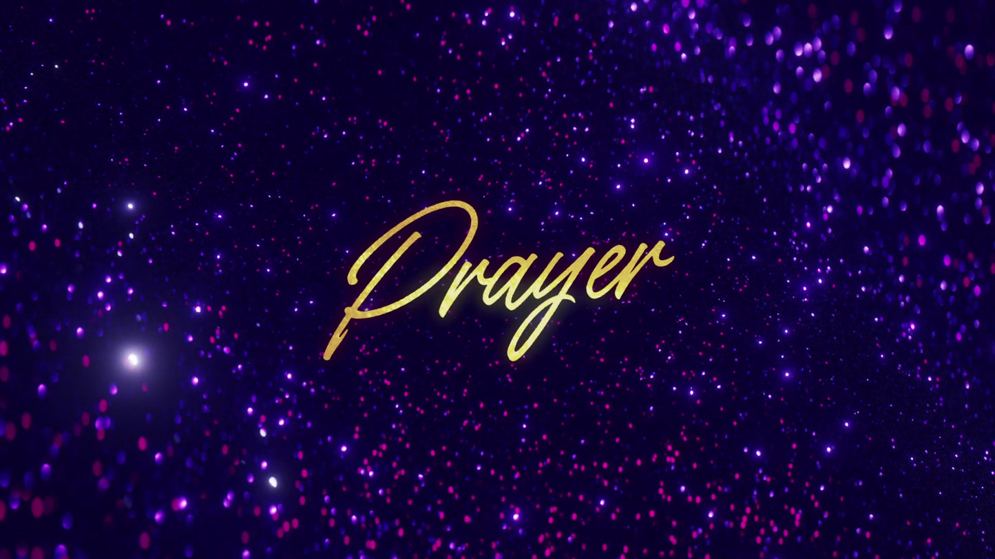 Glitter Echoes Prayer