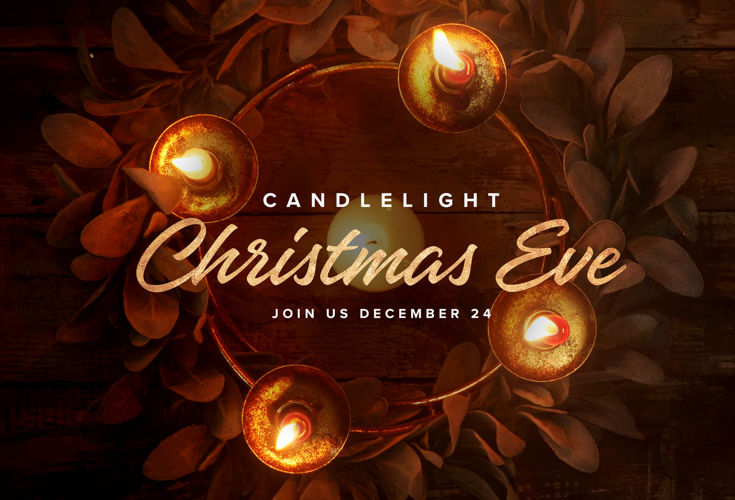 Advent Gold Postcard 2