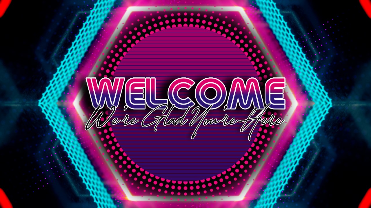 Retro Welcome Still