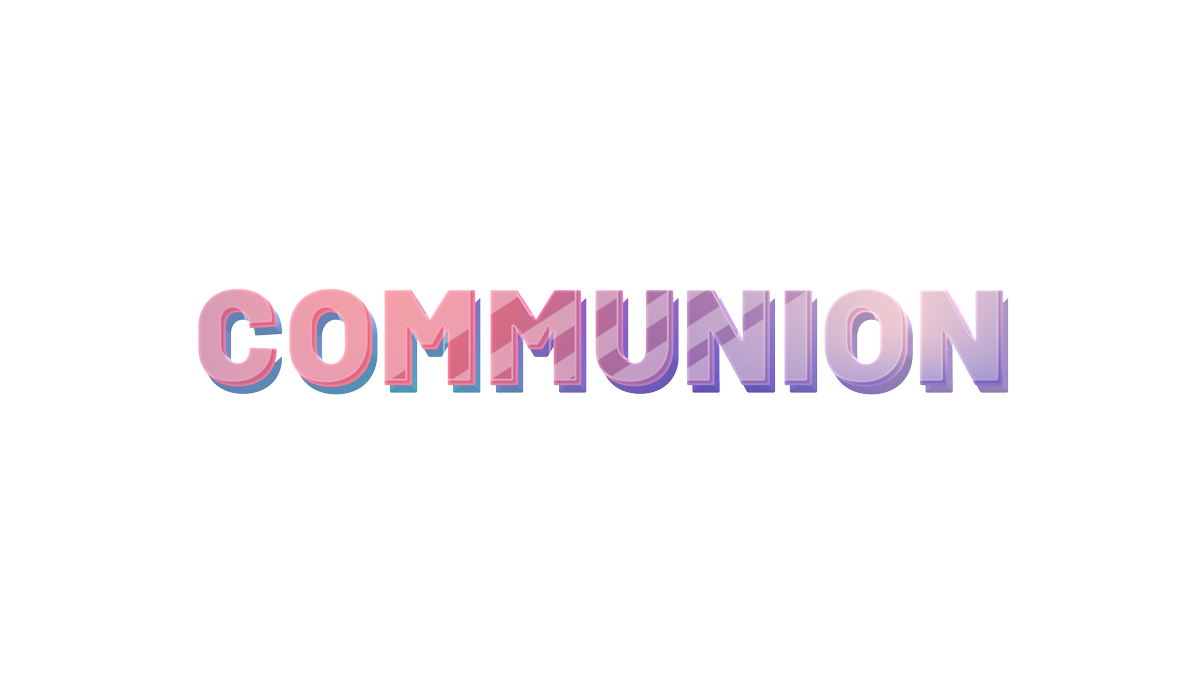 Spring Colors Communion Transparency