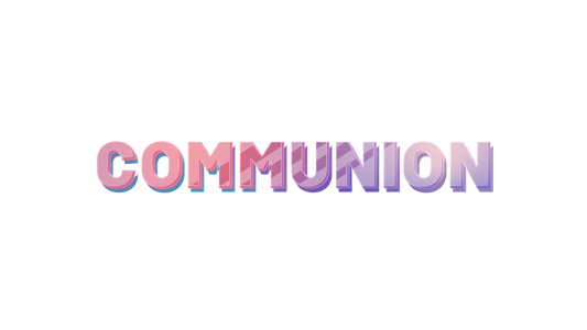 Spring Colors Communion Transparency