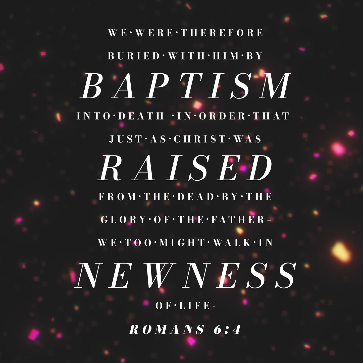 Glitterific New Year Scripture