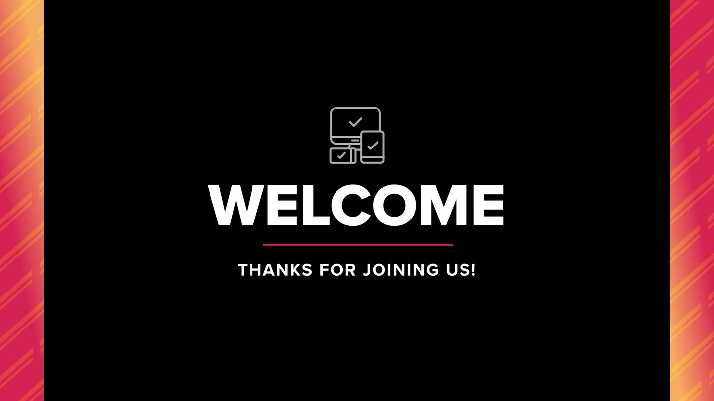 Simple Streaming Welcome