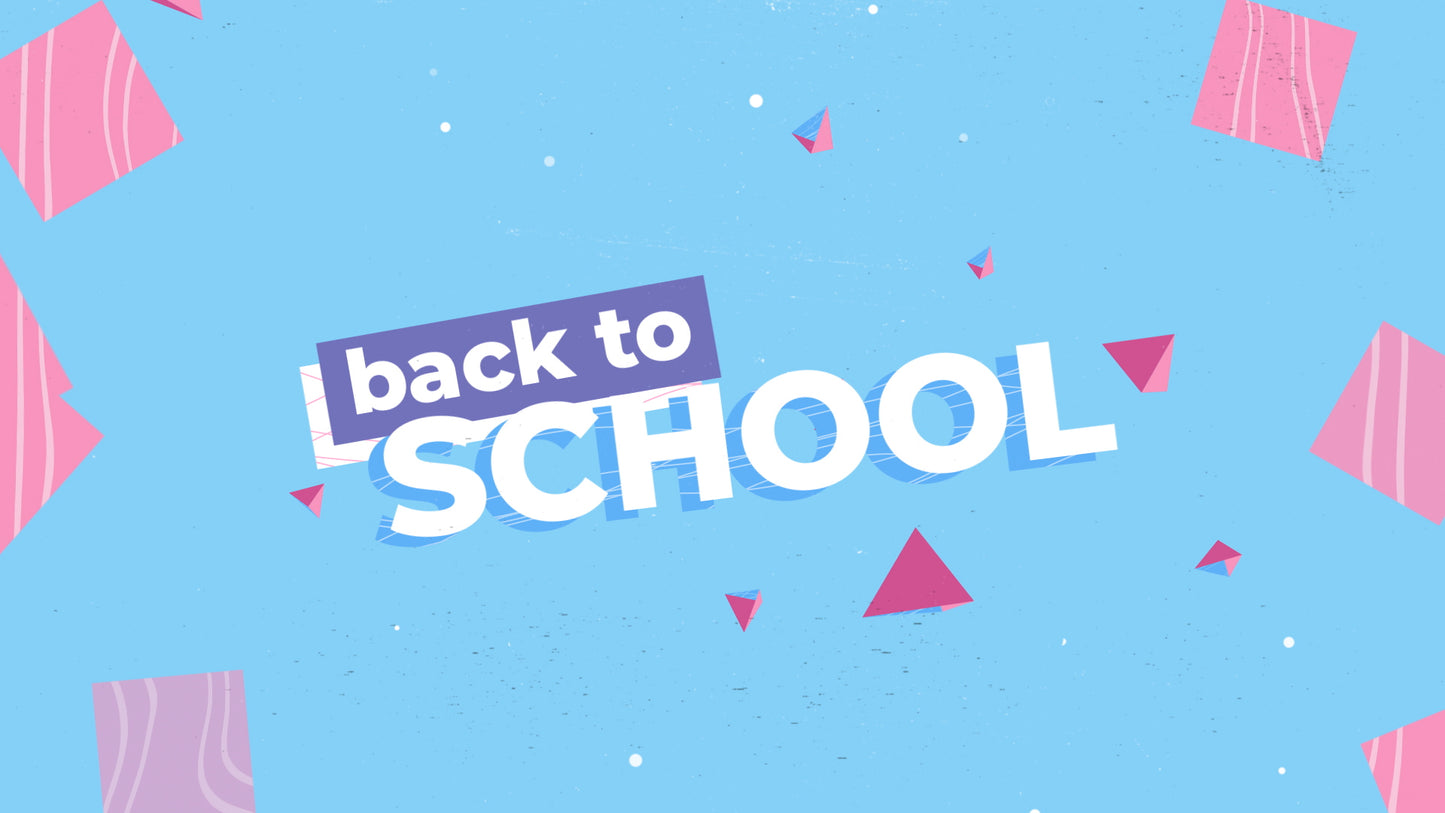 Geografx Back to School Still