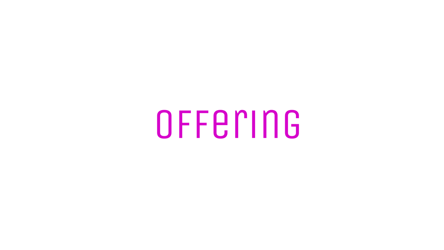 Jesus Is King Offering