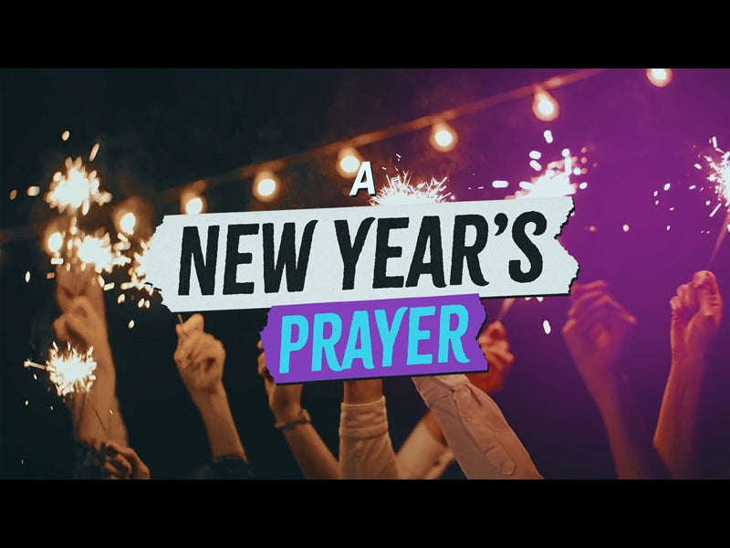 A New Year's Prayer