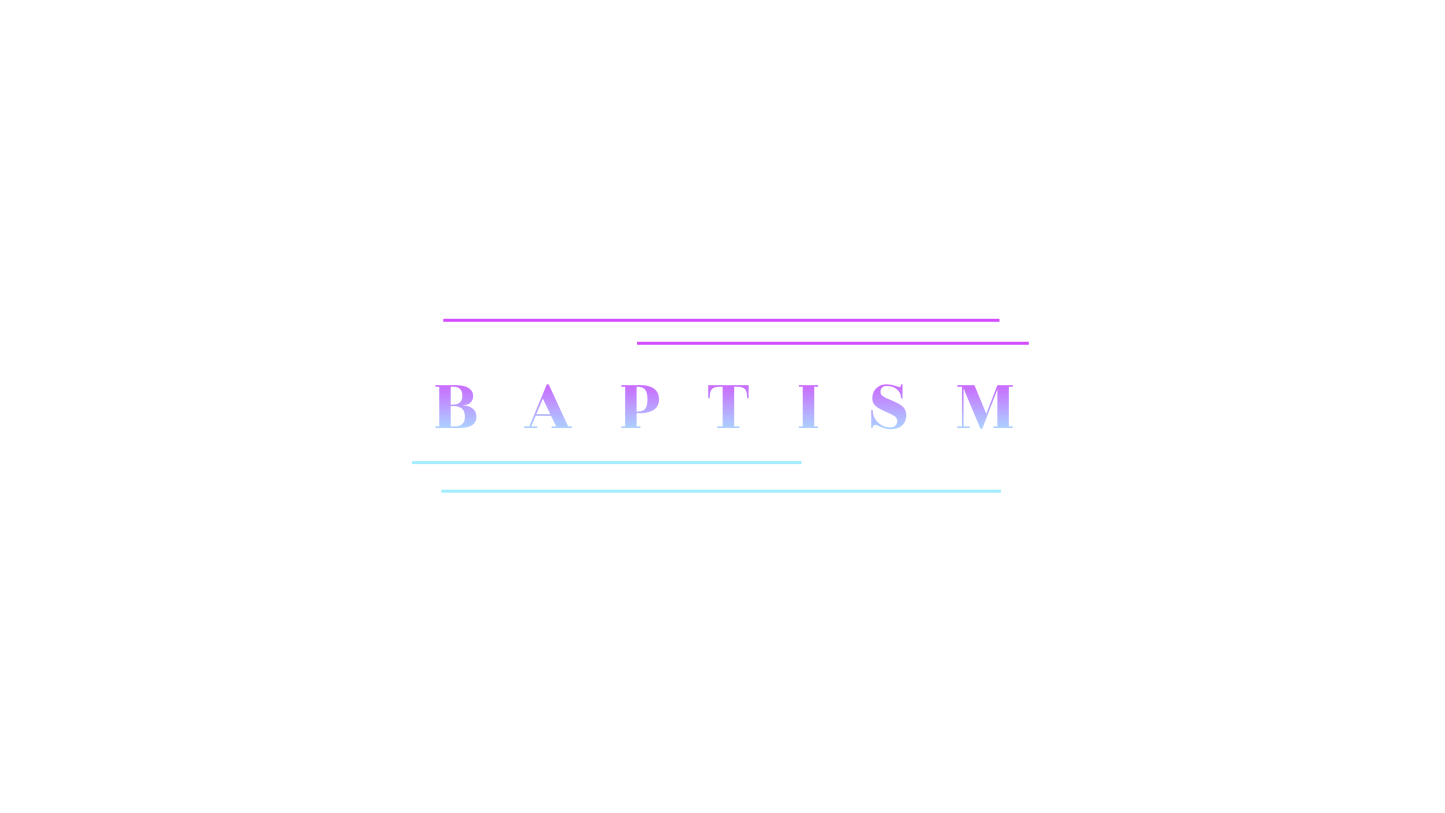 Sandstorm Baptism