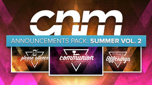 Summer Shapes Announcements