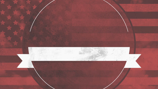 Vintage Patriotic Sky Blank Title Still