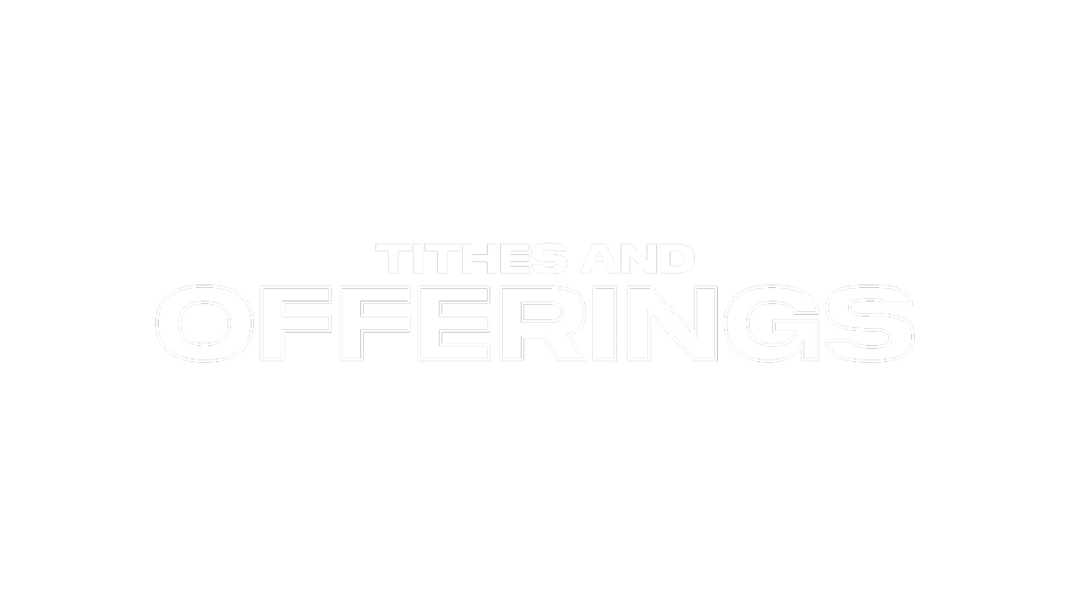 Faded Light Tithes And Offerings | Transparent Text Layer | Shift Worship