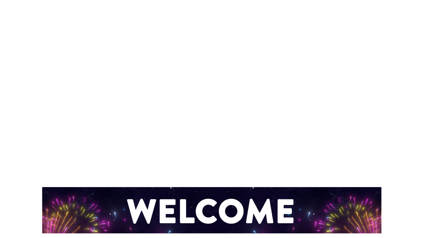 Celebration Sky Lower Third Welcome