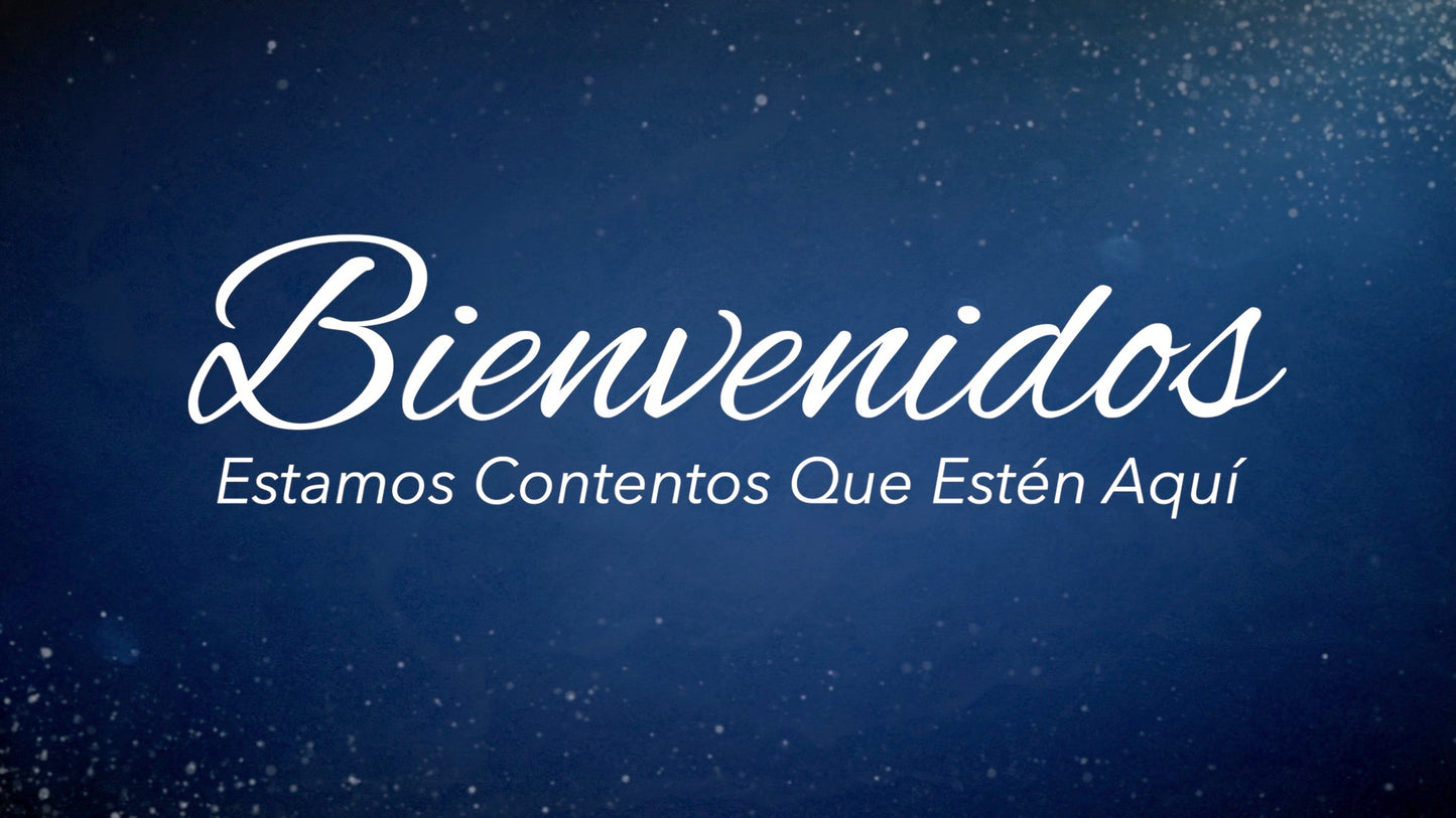 Calm And Bright Welcome Spanish Still