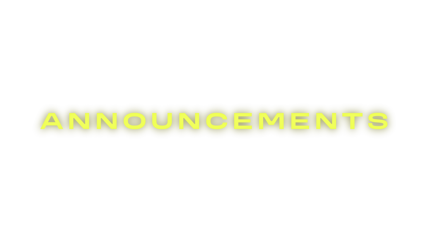 Mirage Announcements