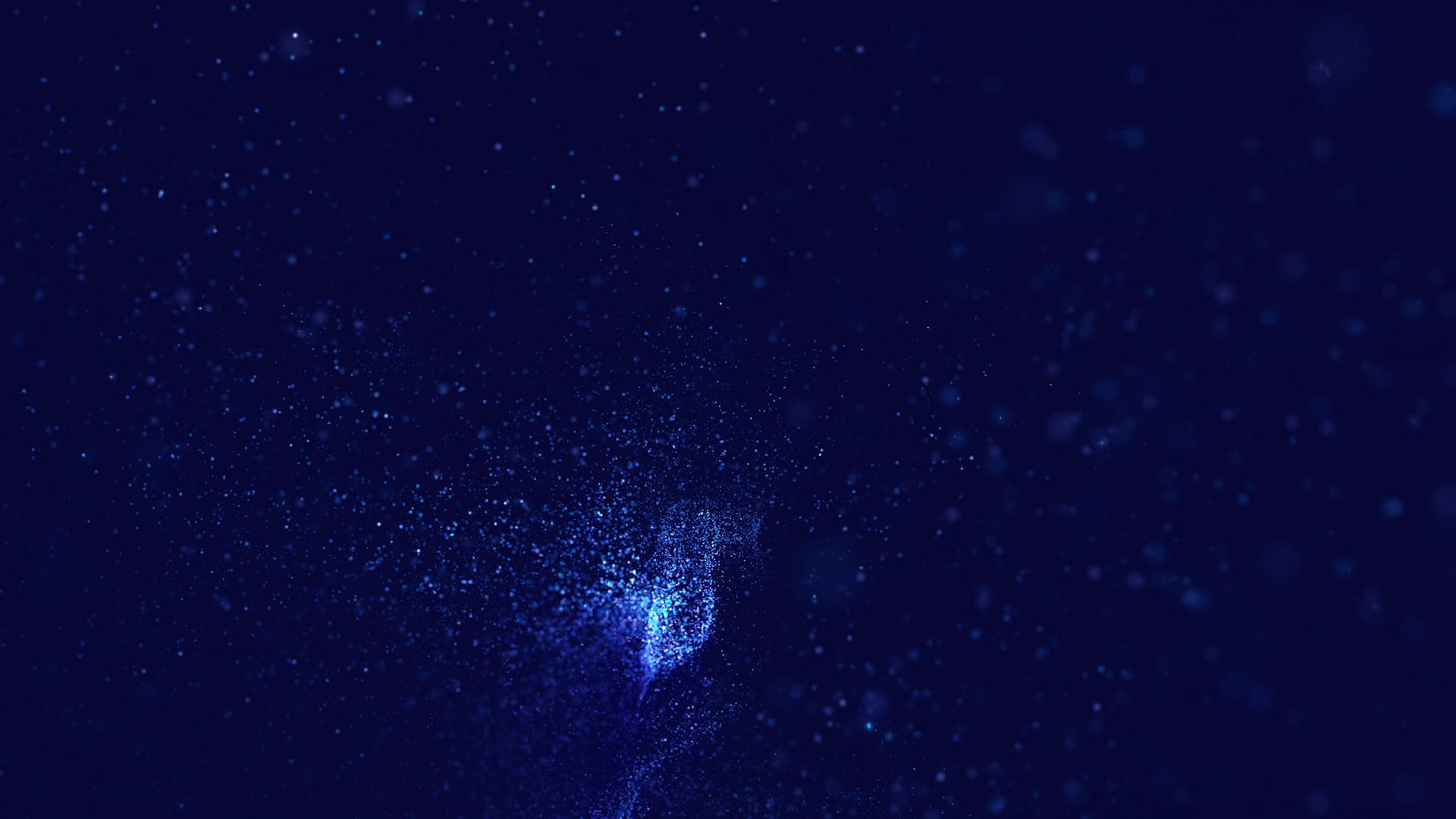 New Year Glitter Blue