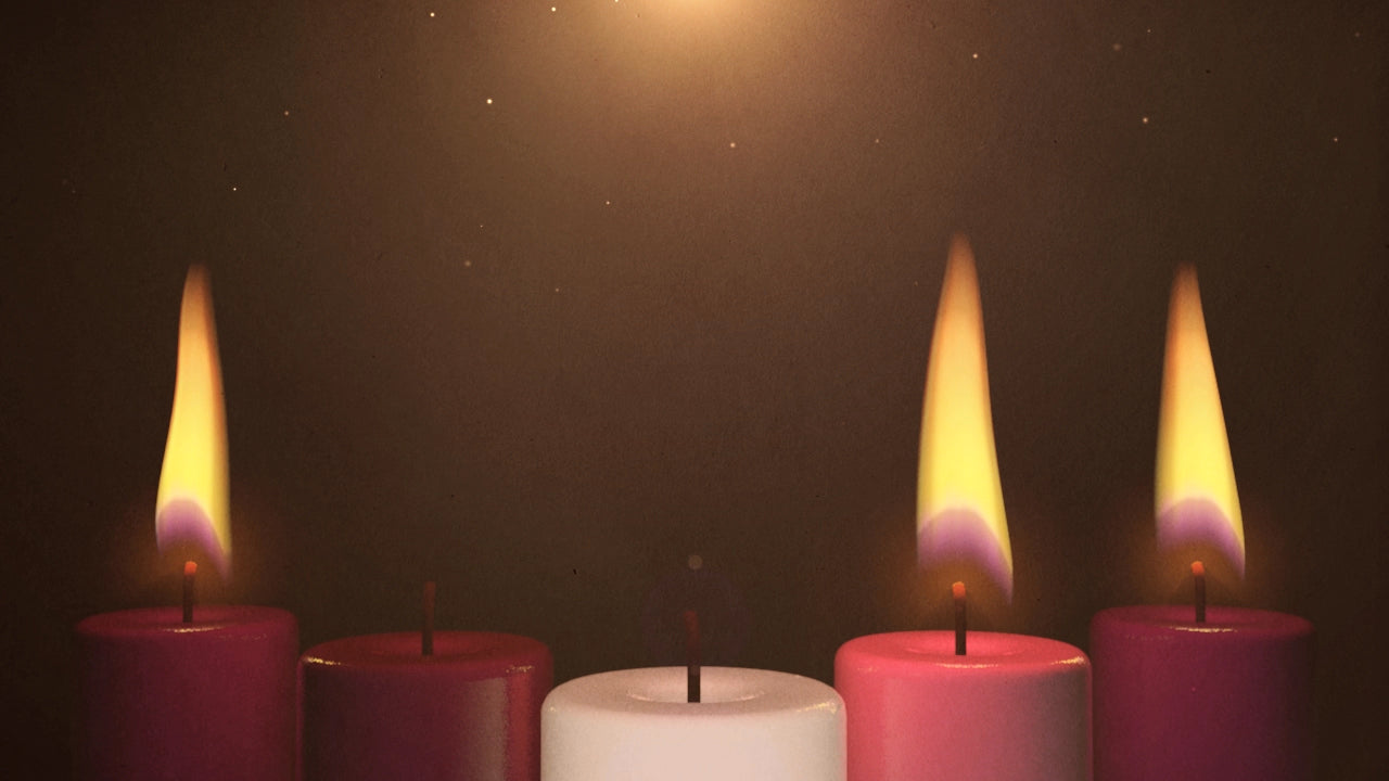 Advent Candles Week 3 Still