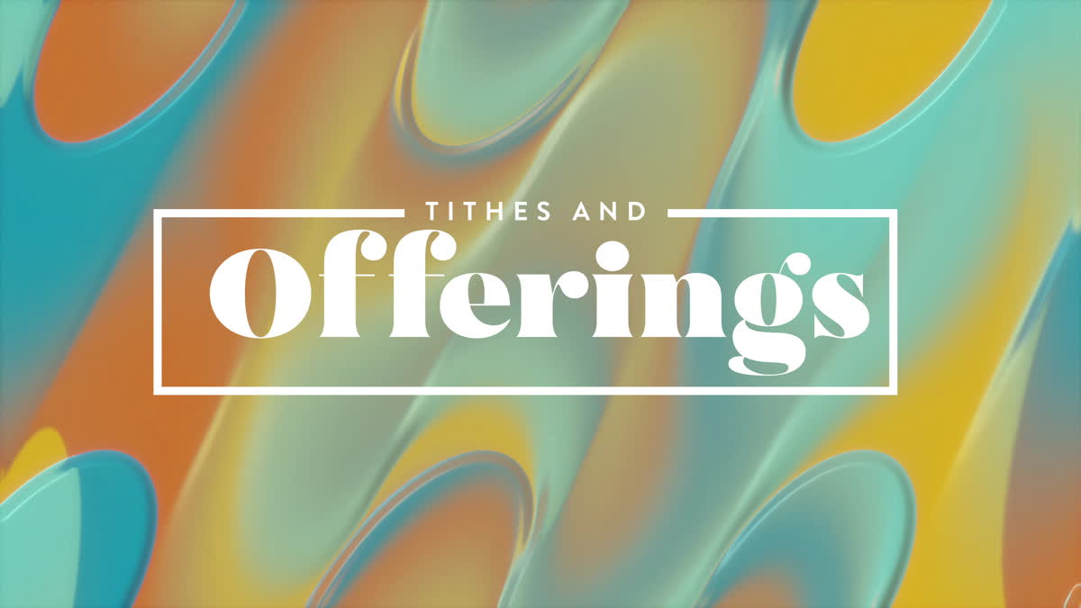 Color Warp Tithes and Offerings