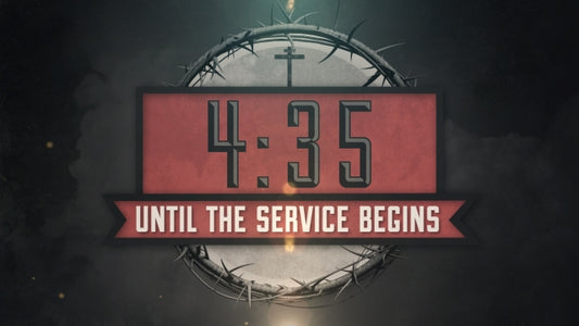 Vintage Good Friday Countdown
