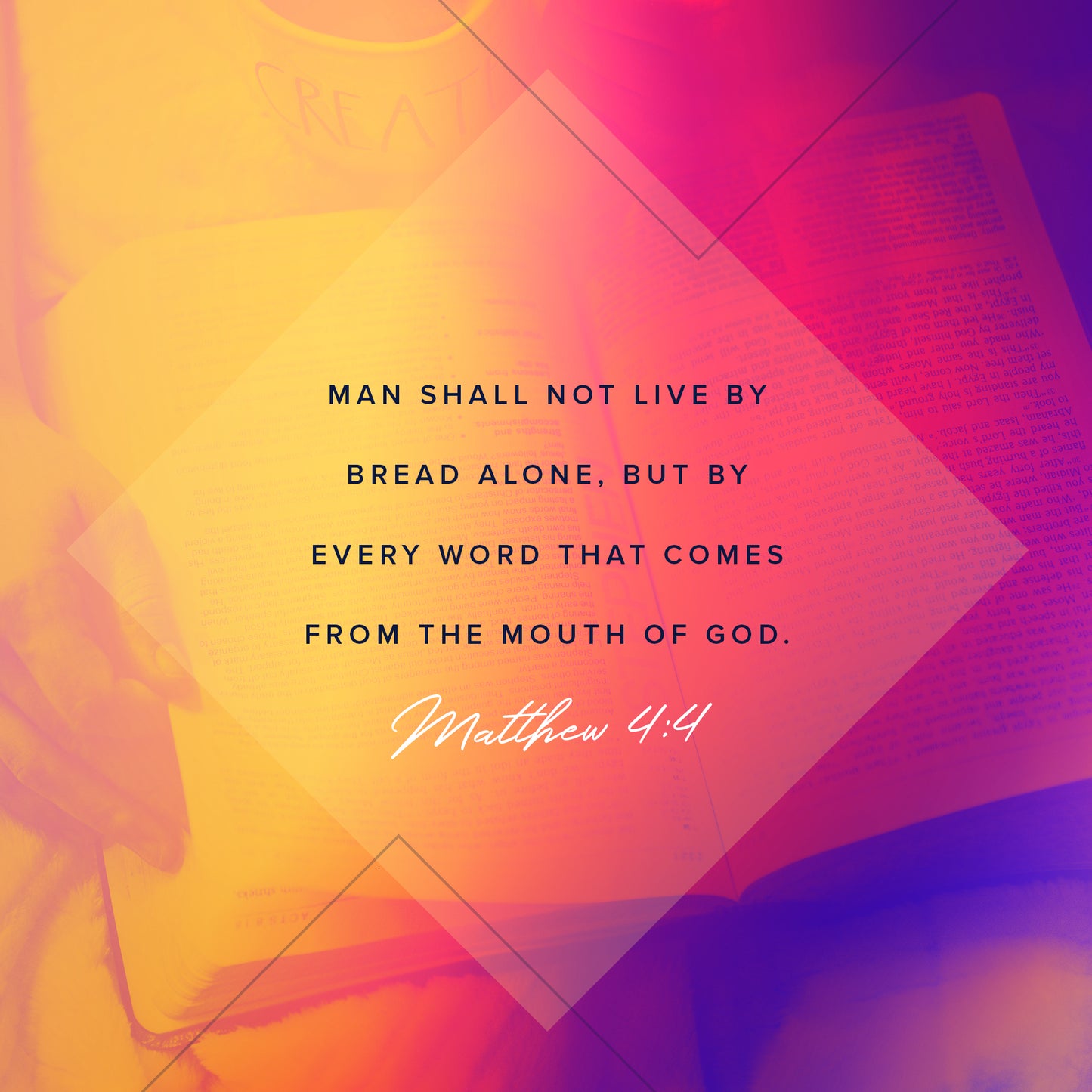 Matthew 4:4