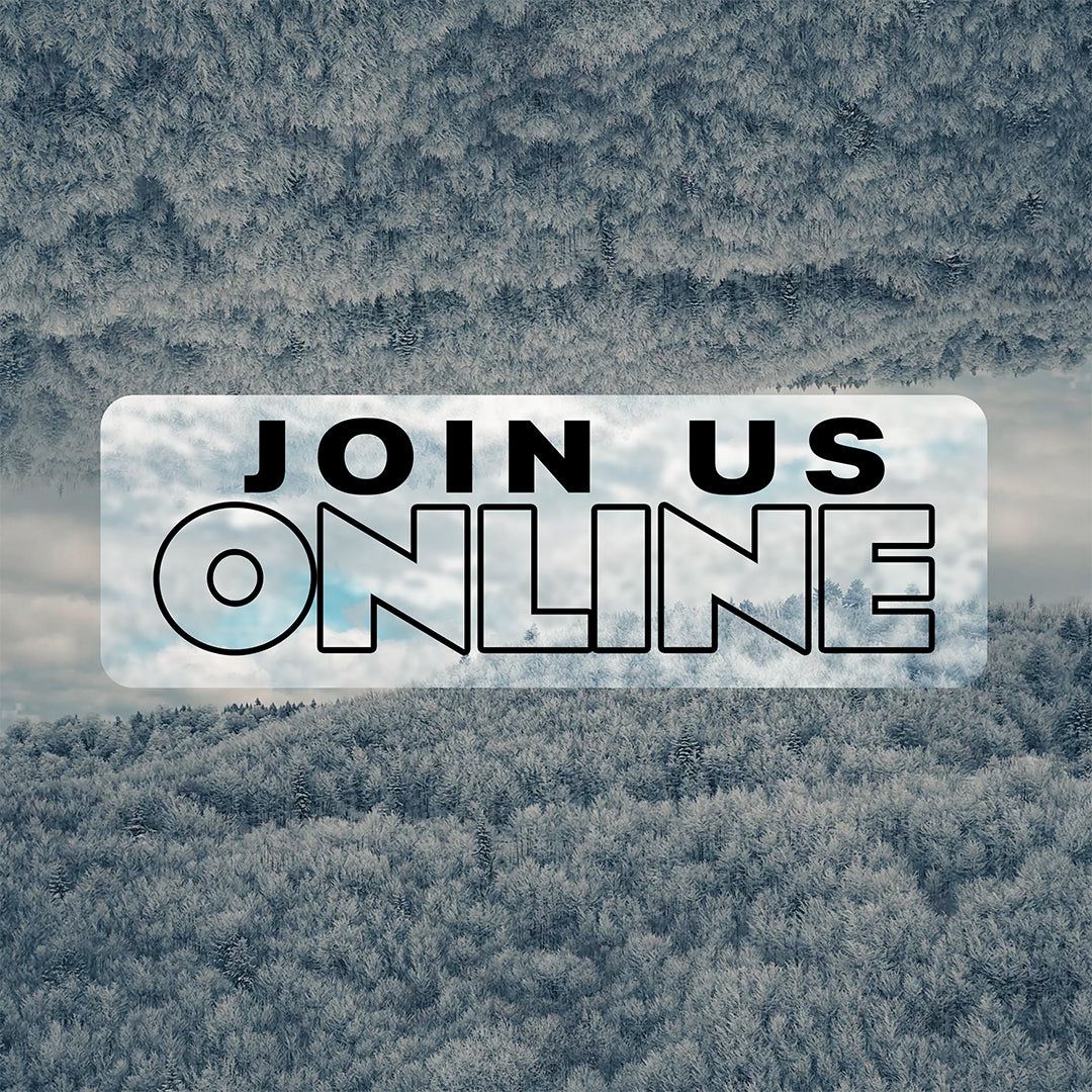 Glorious Winter Join Us Online Editable