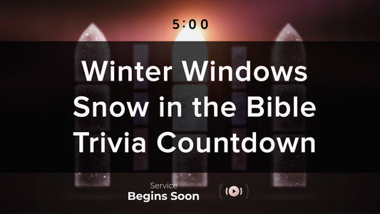 Winter Windows Trivia Countdown