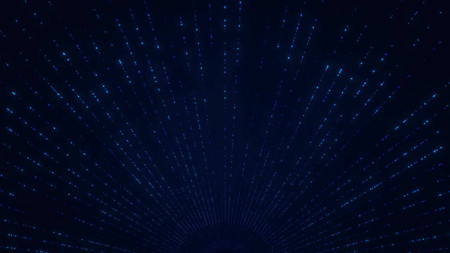 Holy Night 03 Rays Static Blue