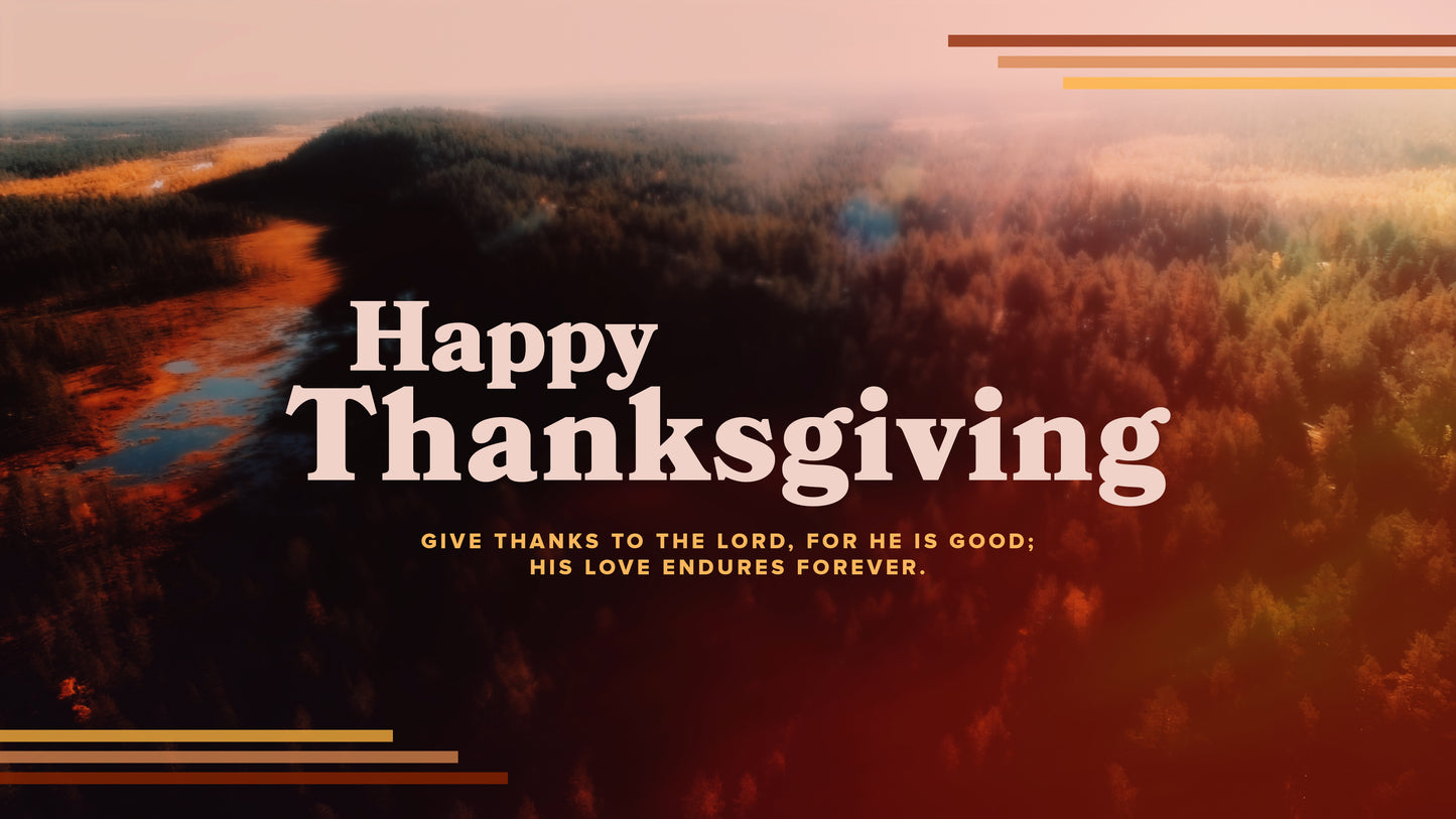 Give Thanks Sermon