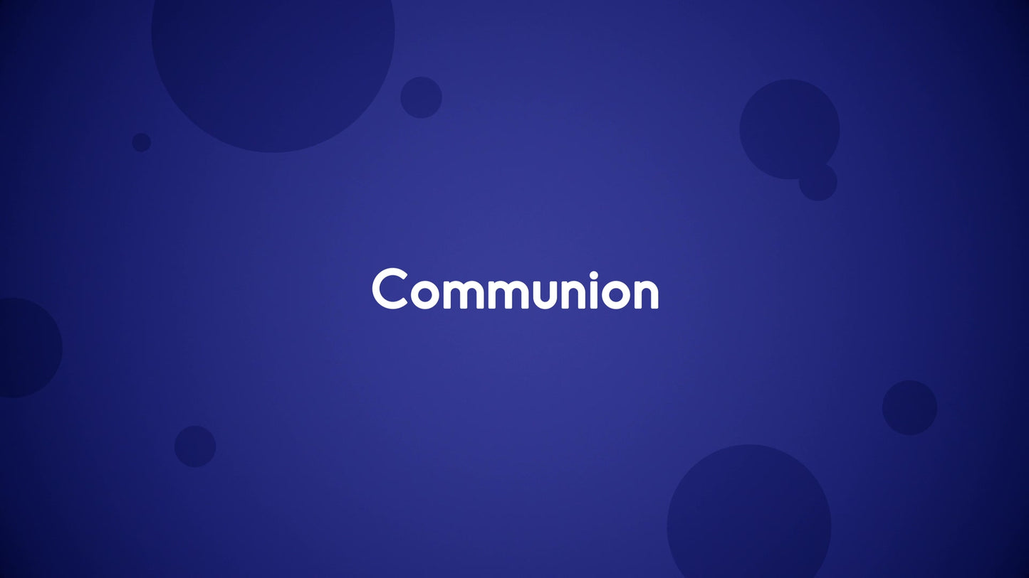 Floating Circles Communion