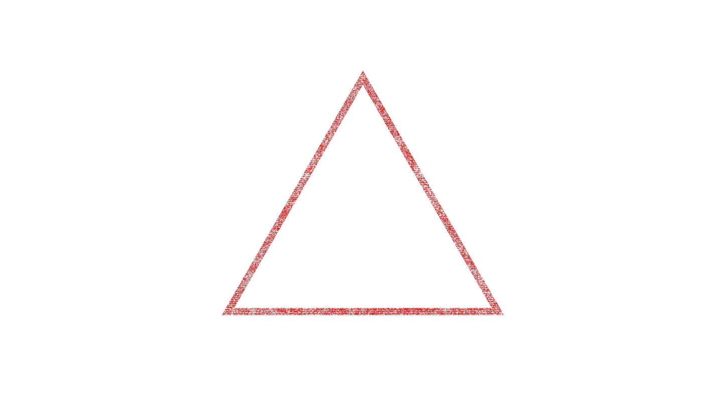 Static Red Triangle